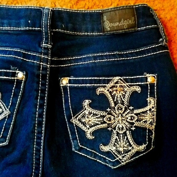 Soundgirl Bootcut Jean's Sz0 - Picture 3 of 4